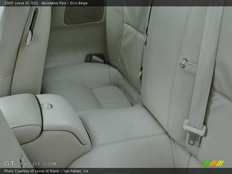 Absolutely Red / Ecru Beige 2005 Lexus SC 430
