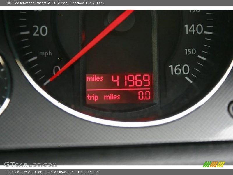 Shadow Blue / Black 2006 Volkswagen Passat 2.0T Sedan