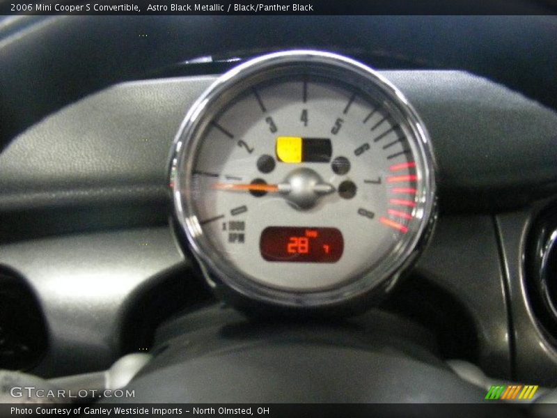 Astro Black Metallic / Black/Panther Black 2006 Mini Cooper S Convertible