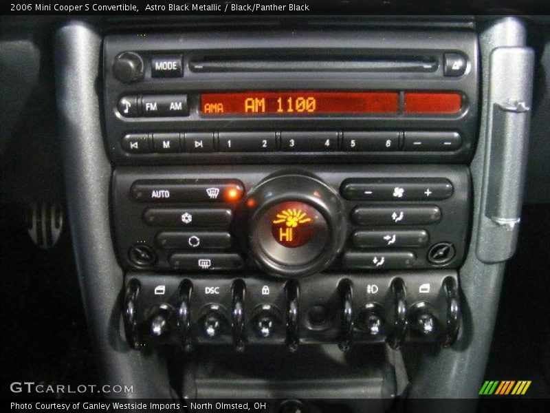 Astro Black Metallic / Black/Panther Black 2006 Mini Cooper S Convertible