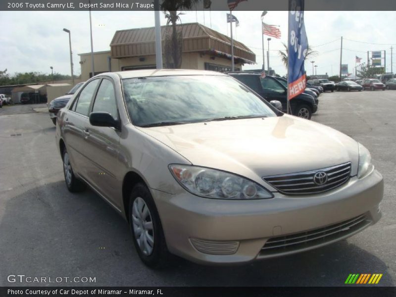 Desert Sand Mica / Taupe 2006 Toyota Camry LE