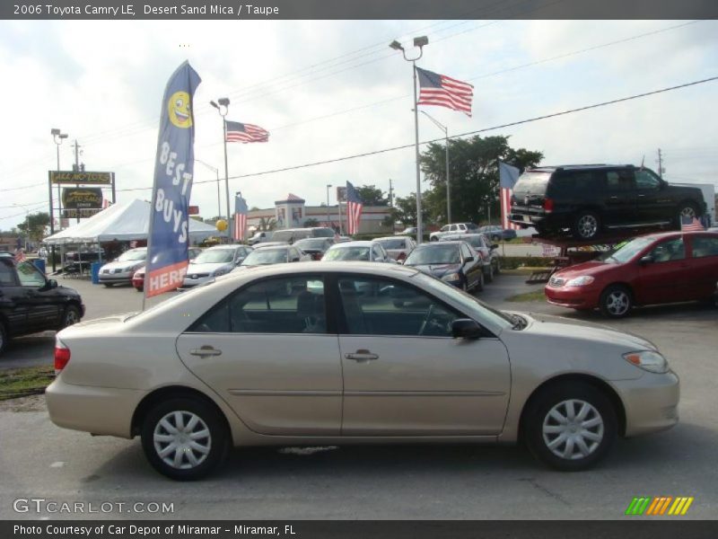 Desert Sand Mica / Taupe 2006 Toyota Camry LE