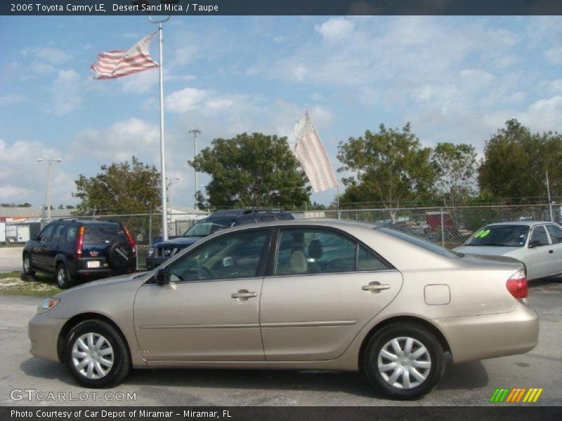Desert Sand Mica / Taupe 2006 Toyota Camry LE