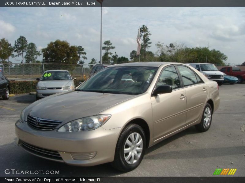 Desert Sand Mica / Taupe 2006 Toyota Camry LE