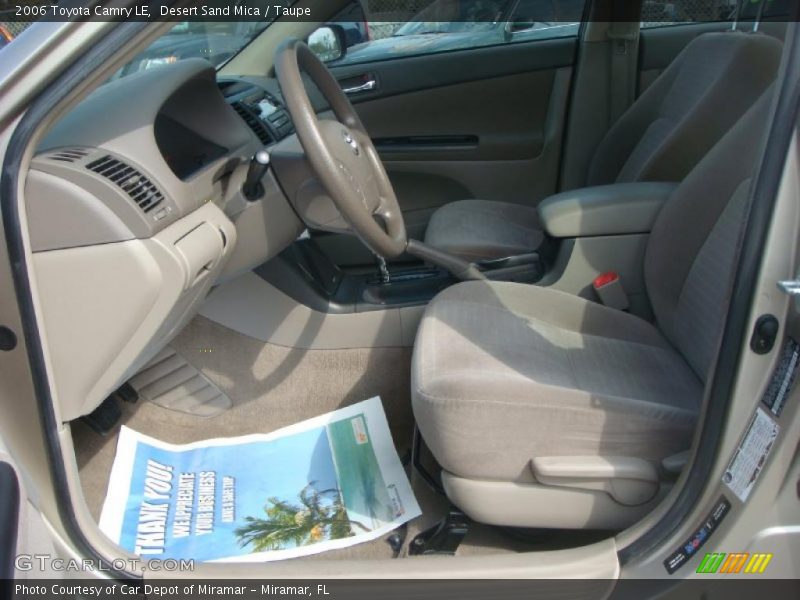 Desert Sand Mica / Taupe 2006 Toyota Camry LE