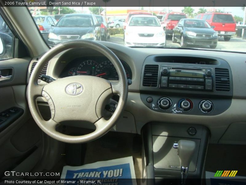 Desert Sand Mica / Taupe 2006 Toyota Camry LE