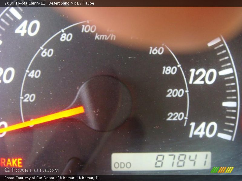 Desert Sand Mica / Taupe 2006 Toyota Camry LE