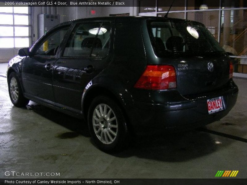 Blue Anthracite Metallic / Black 2006 Volkswagen Golf GLS 4 Door