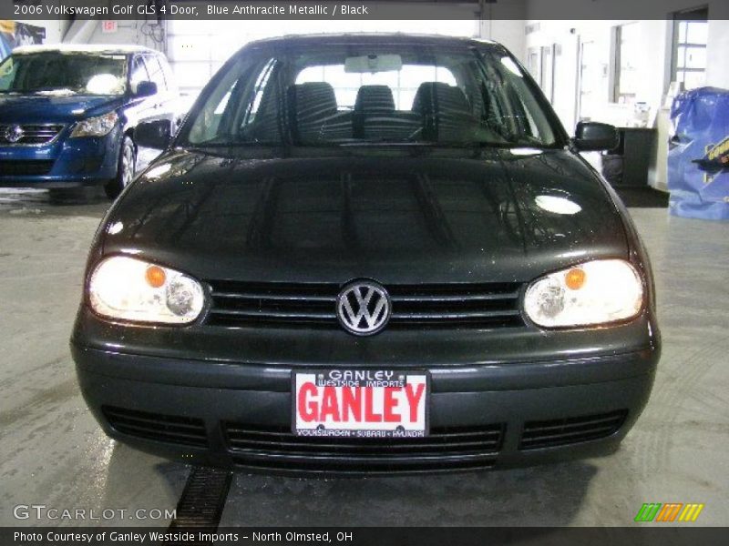 Blue Anthracite Metallic / Black 2006 Volkswagen Golf GLS 4 Door