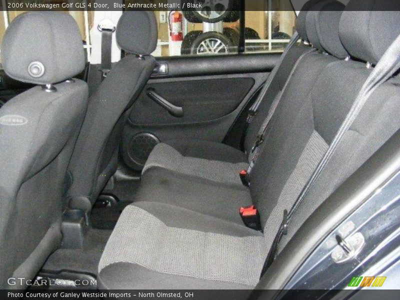 Blue Anthracite Metallic / Black 2006 Volkswagen Golf GLS 4 Door
