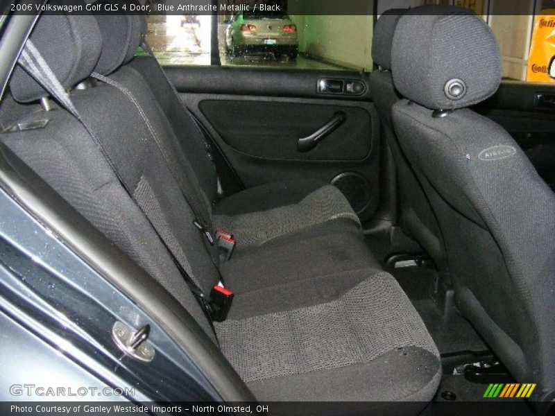 Blue Anthracite Metallic / Black 2006 Volkswagen Golf GLS 4 Door