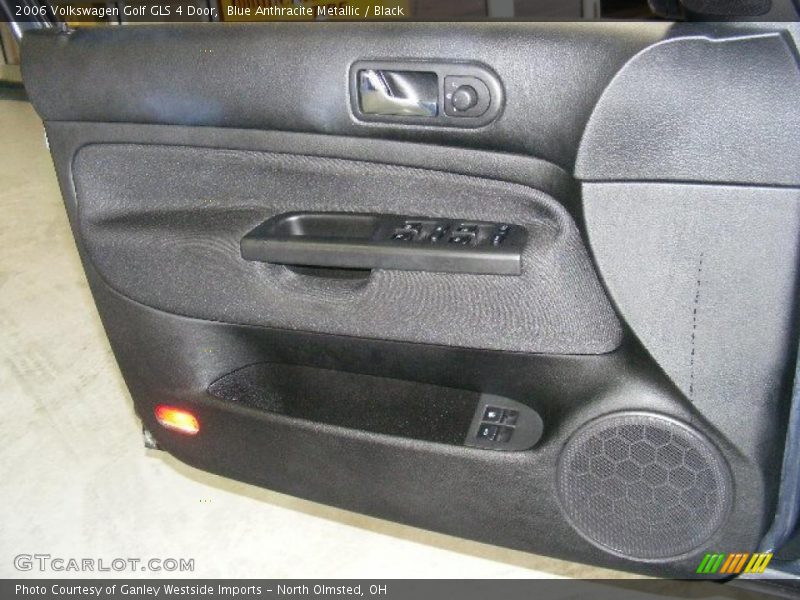 Blue Anthracite Metallic / Black 2006 Volkswagen Golf GLS 4 Door