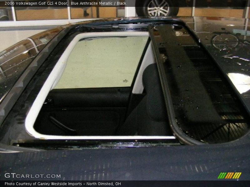 Blue Anthracite Metallic / Black 2006 Volkswagen Golf GLS 4 Door