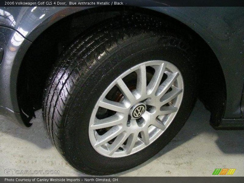 Blue Anthracite Metallic / Black 2006 Volkswagen Golf GLS 4 Door