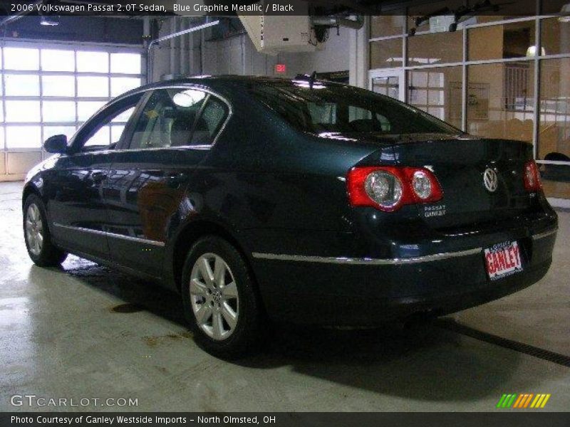Blue Graphite Metallic / Black 2006 Volkswagen Passat 2.0T Sedan