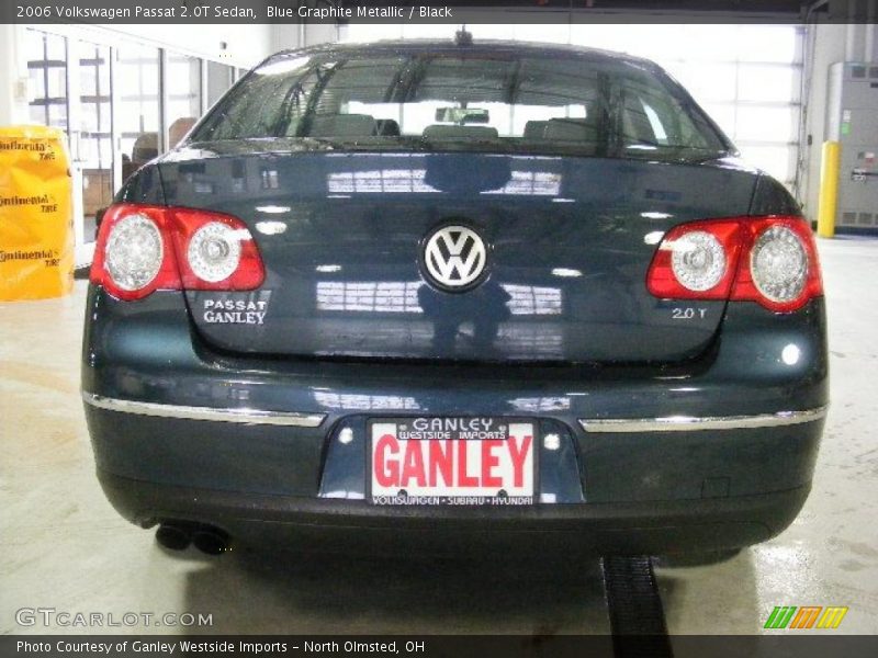 Blue Graphite Metallic / Black 2006 Volkswagen Passat 2.0T Sedan