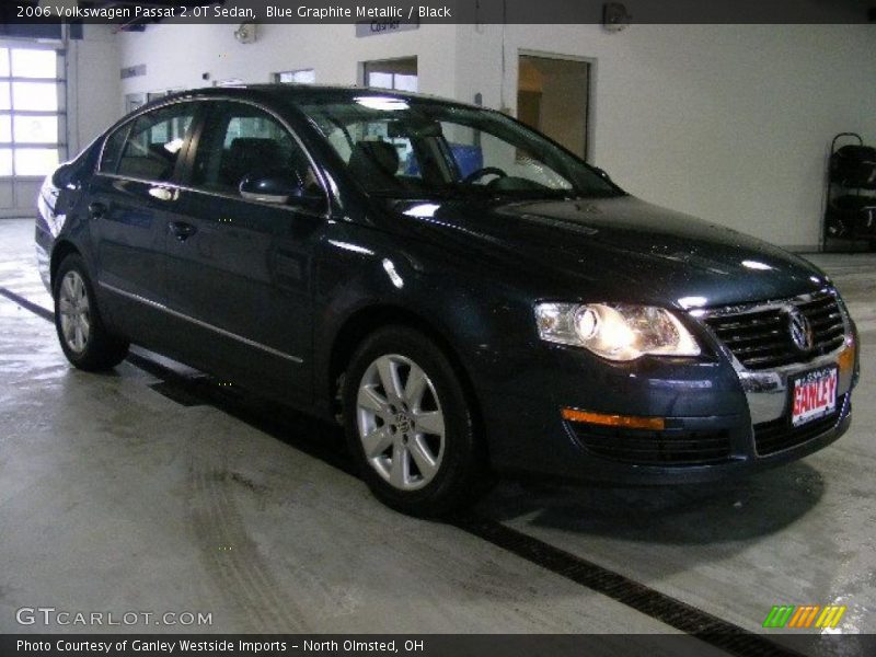 Blue Graphite Metallic / Black 2006 Volkswagen Passat 2.0T Sedan