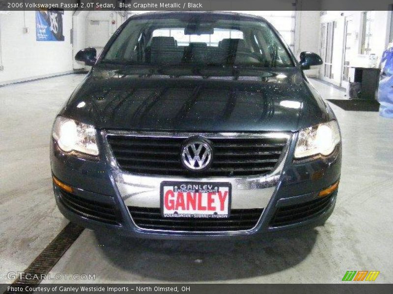 Blue Graphite Metallic / Black 2006 Volkswagen Passat 2.0T Sedan