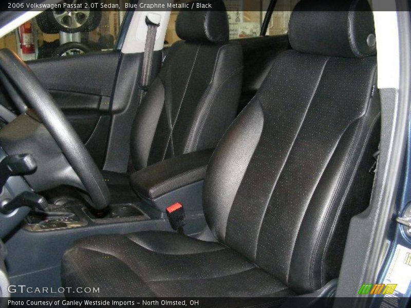 Blue Graphite Metallic / Black 2006 Volkswagen Passat 2.0T Sedan