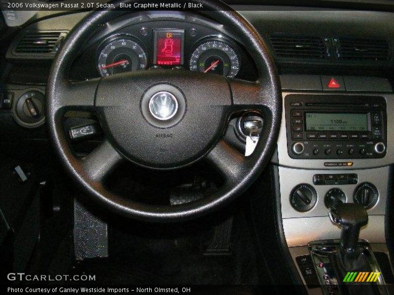 Blue Graphite Metallic / Black 2006 Volkswagen Passat 2.0T Sedan