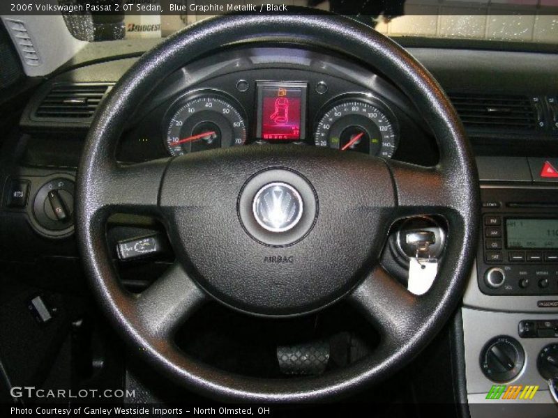 Blue Graphite Metallic / Black 2006 Volkswagen Passat 2.0T Sedan