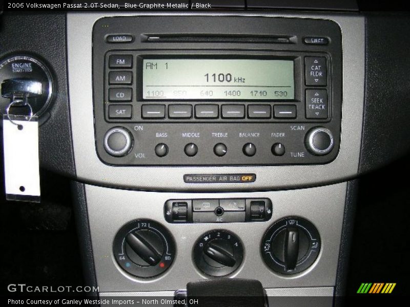 Blue Graphite Metallic / Black 2006 Volkswagen Passat 2.0T Sedan