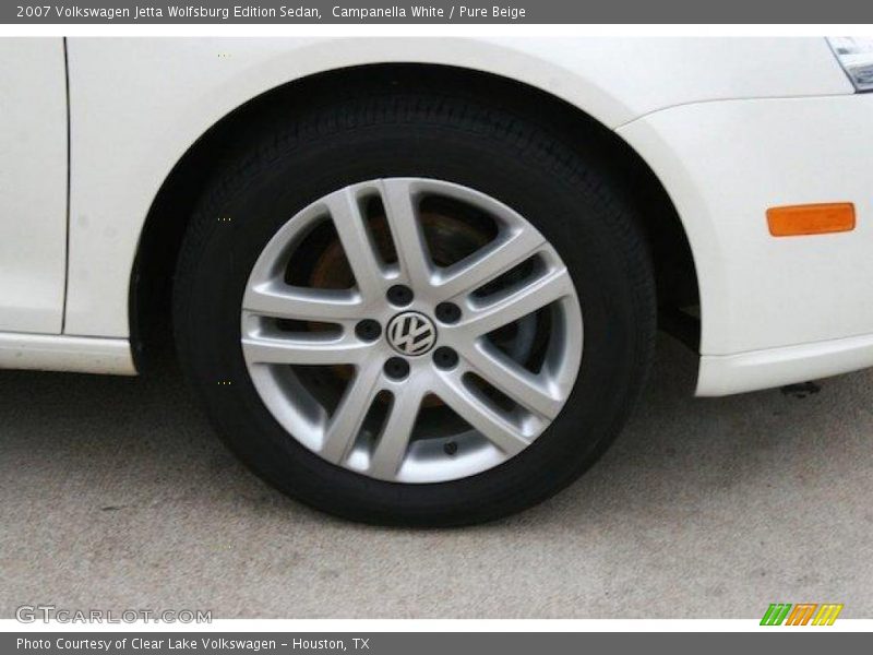 Campanella White / Pure Beige 2007 Volkswagen Jetta Wolfsburg Edition Sedan