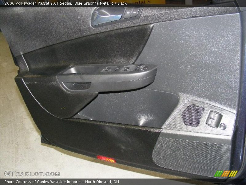 Blue Graphite Metallic / Black 2006 Volkswagen Passat 2.0T Sedan
