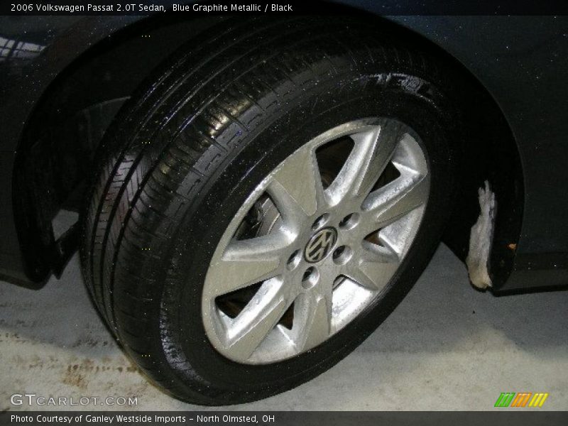 Blue Graphite Metallic / Black 2006 Volkswagen Passat 2.0T Sedan