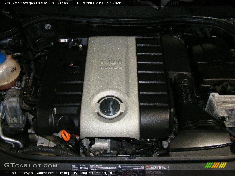 Blue Graphite Metallic / Black 2006 Volkswagen Passat 2.0T Sedan