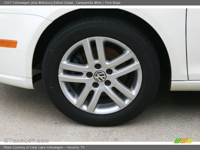 Campanella White / Pure Beige 2007 Volkswagen Jetta Wolfsburg Edition Sedan
