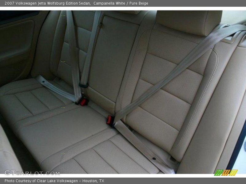 Campanella White / Pure Beige 2007 Volkswagen Jetta Wolfsburg Edition Sedan