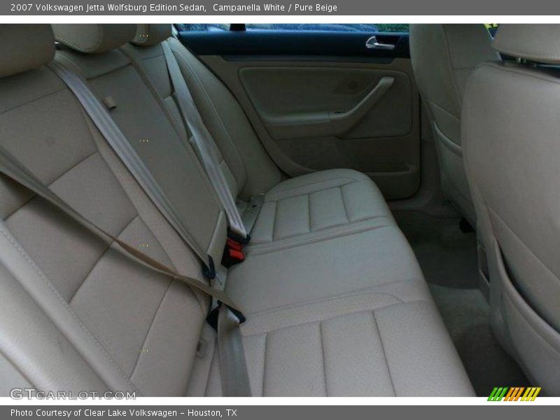 Campanella White / Pure Beige 2007 Volkswagen Jetta Wolfsburg Edition Sedan
