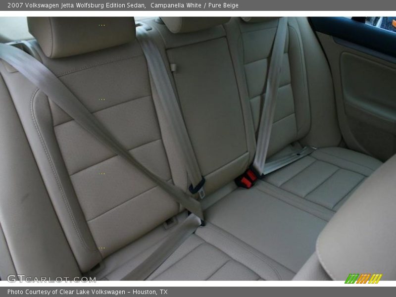 Campanella White / Pure Beige 2007 Volkswagen Jetta Wolfsburg Edition Sedan