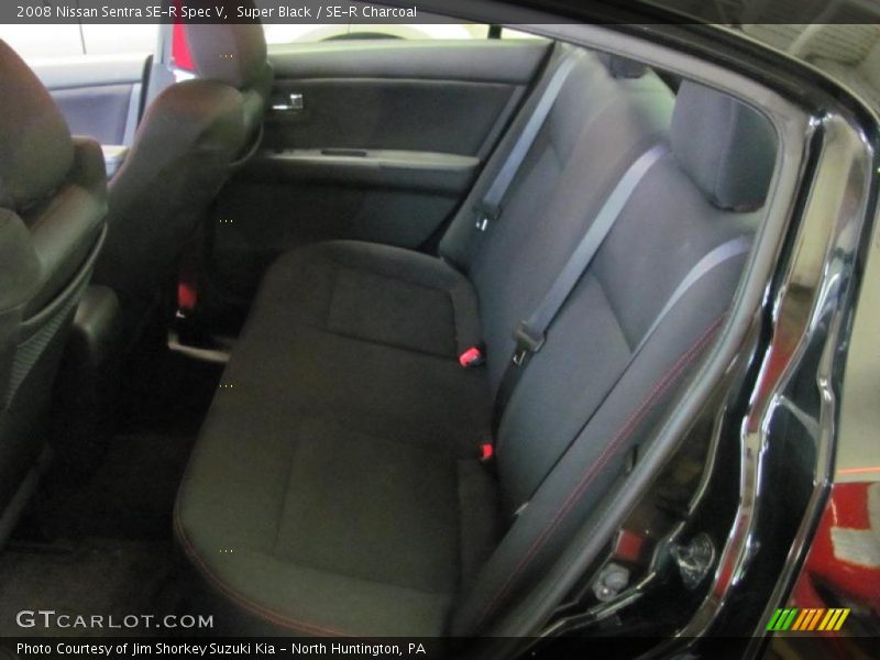 Super Black / SE-R Charcoal 2008 Nissan Sentra SE-R Spec V