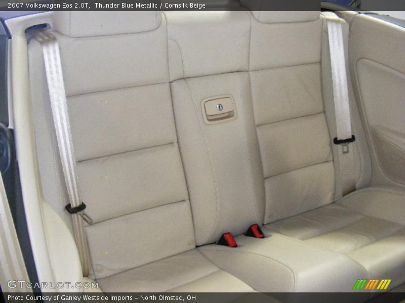 Thunder Blue Metallic / Cornsilk Beige 2007 Volkswagen Eos 2.0T