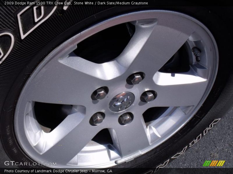 Stone White / Dark Slate/Medium Graystone 2009 Dodge Ram 1500 TRX Crew Cab