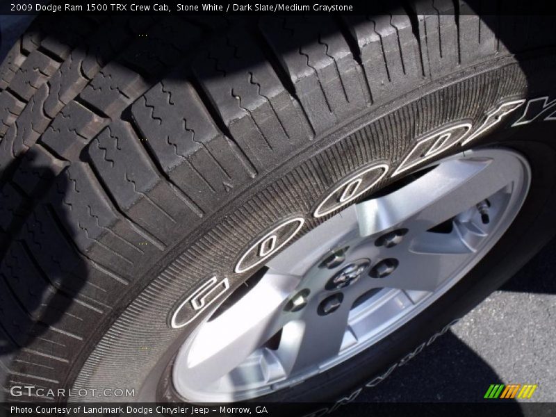 Stone White / Dark Slate/Medium Graystone 2009 Dodge Ram 1500 TRX Crew Cab