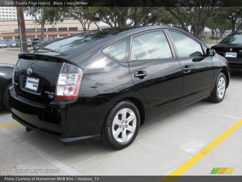 Black / Ivory/Brown 2005 Toyota Prius Hybrid
