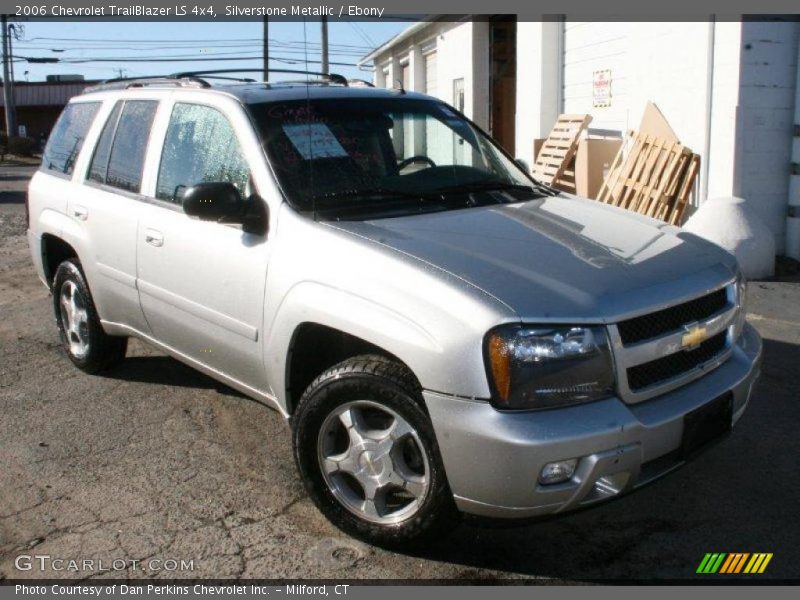 Silverstone Metallic / Ebony 2006 Chevrolet TrailBlazer LS 4x4
