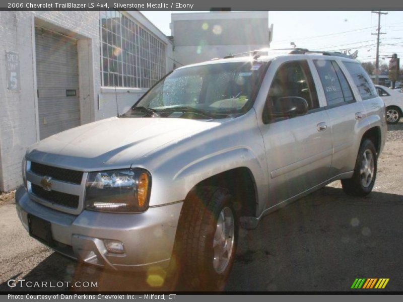 Silverstone Metallic / Ebony 2006 Chevrolet TrailBlazer LS 4x4