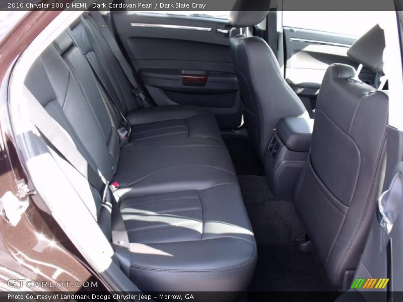 Dark Cordovan Pearl / Dark Slate Gray 2010 Chrysler 300 C HEMI