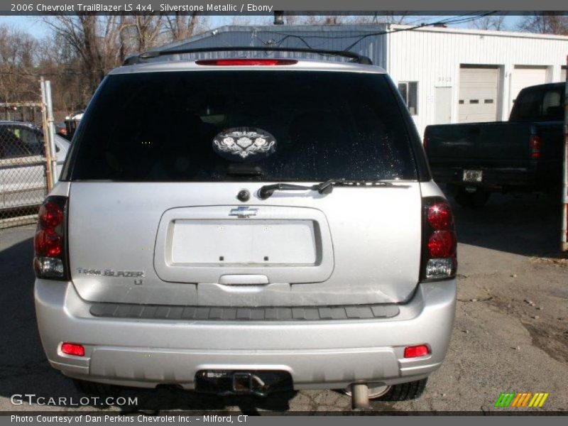 Silverstone Metallic / Ebony 2006 Chevrolet TrailBlazer LS 4x4