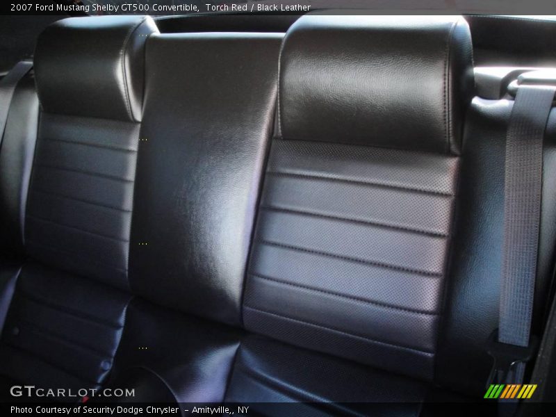 Torch Red / Black Leather 2007 Ford Mustang Shelby GT500 Convertible