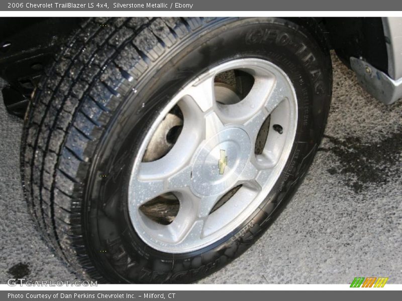 Silverstone Metallic / Ebony 2006 Chevrolet TrailBlazer LS 4x4