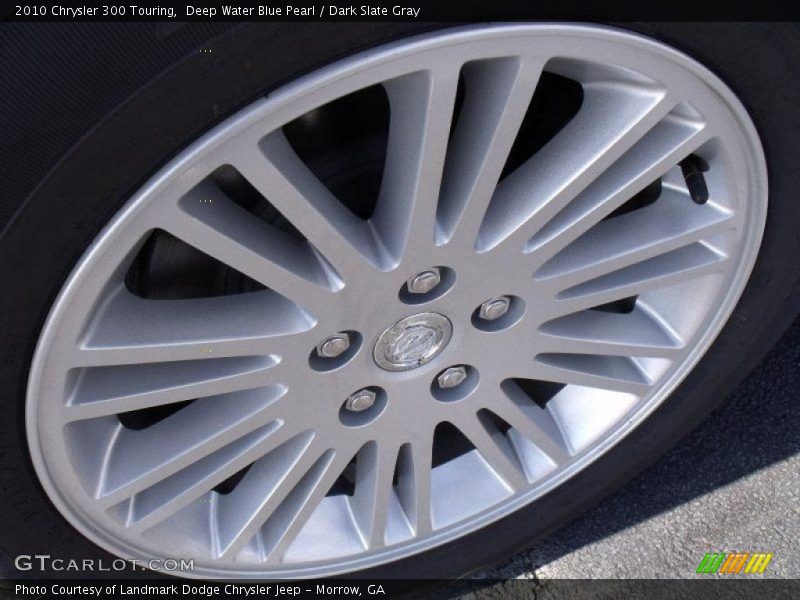 Deep Water Blue Pearl / Dark Slate Gray 2010 Chrysler 300 Touring