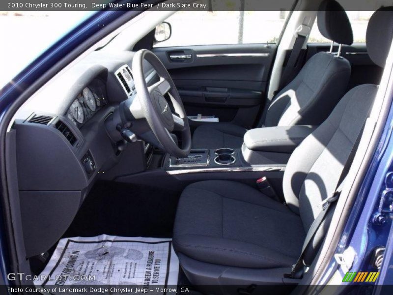 Deep Water Blue Pearl / Dark Slate Gray 2010 Chrysler 300 Touring