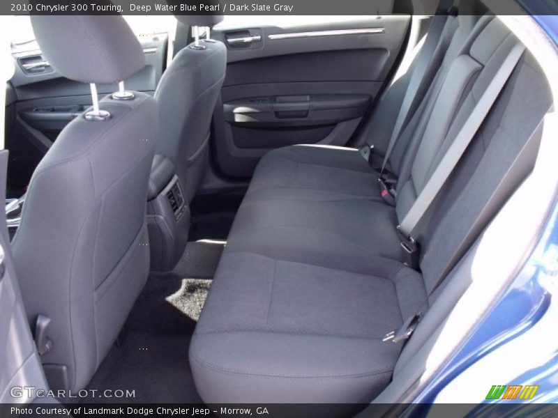 Deep Water Blue Pearl / Dark Slate Gray 2010 Chrysler 300 Touring