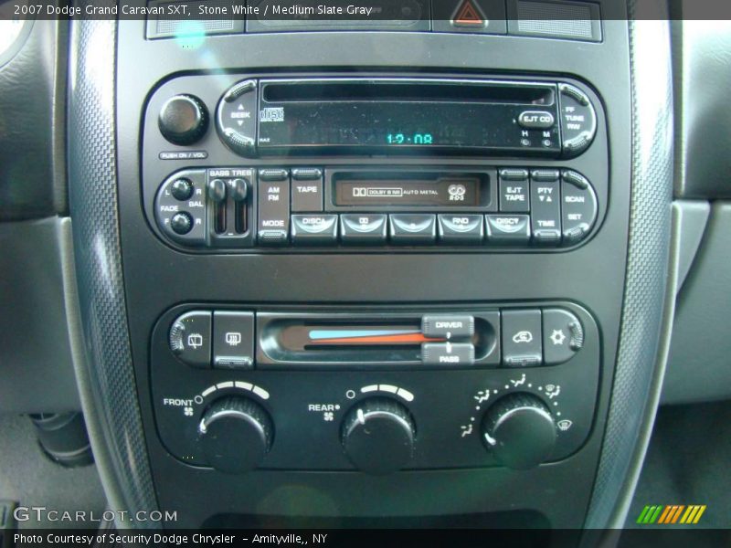 Stone White / Medium Slate Gray 2007 Dodge Grand Caravan SXT