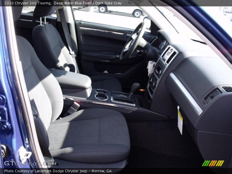 Deep Water Blue Pearl / Dark Slate Gray 2010 Chrysler 300 Touring